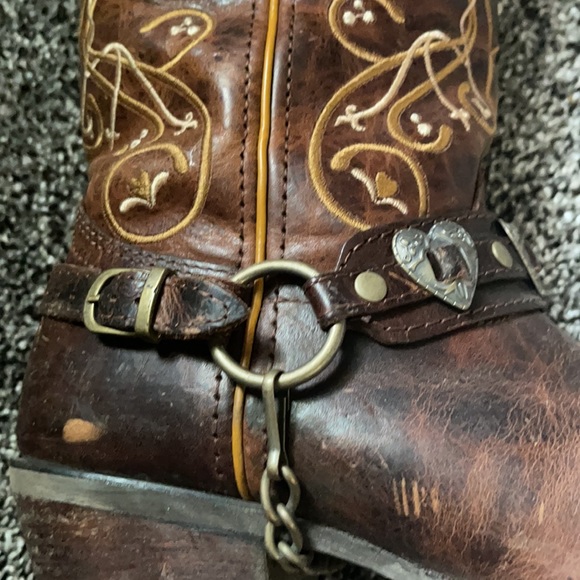 Crush by Durango - Heart Concho Western Boots - Picture 11 of 12